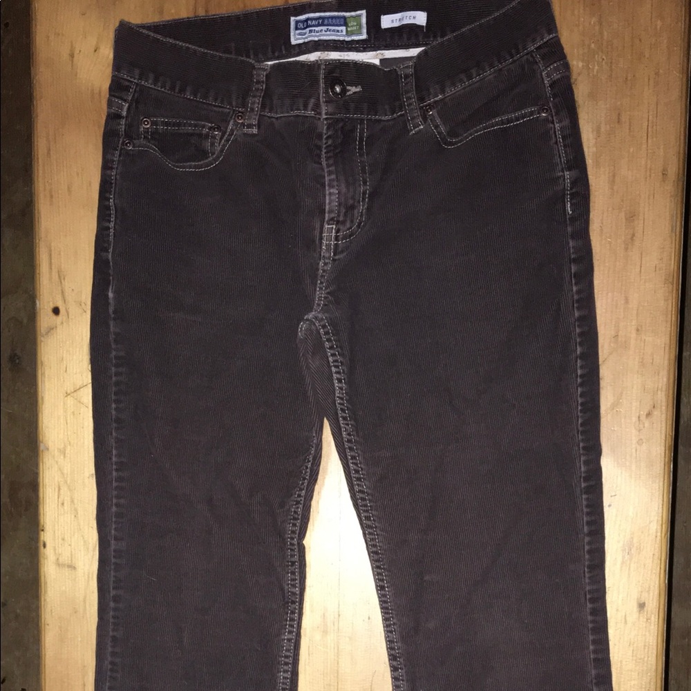 Old Navy brown corduroy pants